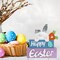 Easter Decorations, 3-Layered Easter Bunny with Carrots Farmhouse Wood Block Easter Decor, Happy Easter Sign Easter Egg Design Easter Decorations Indoor for Home, Living Room, Tables, Mantel